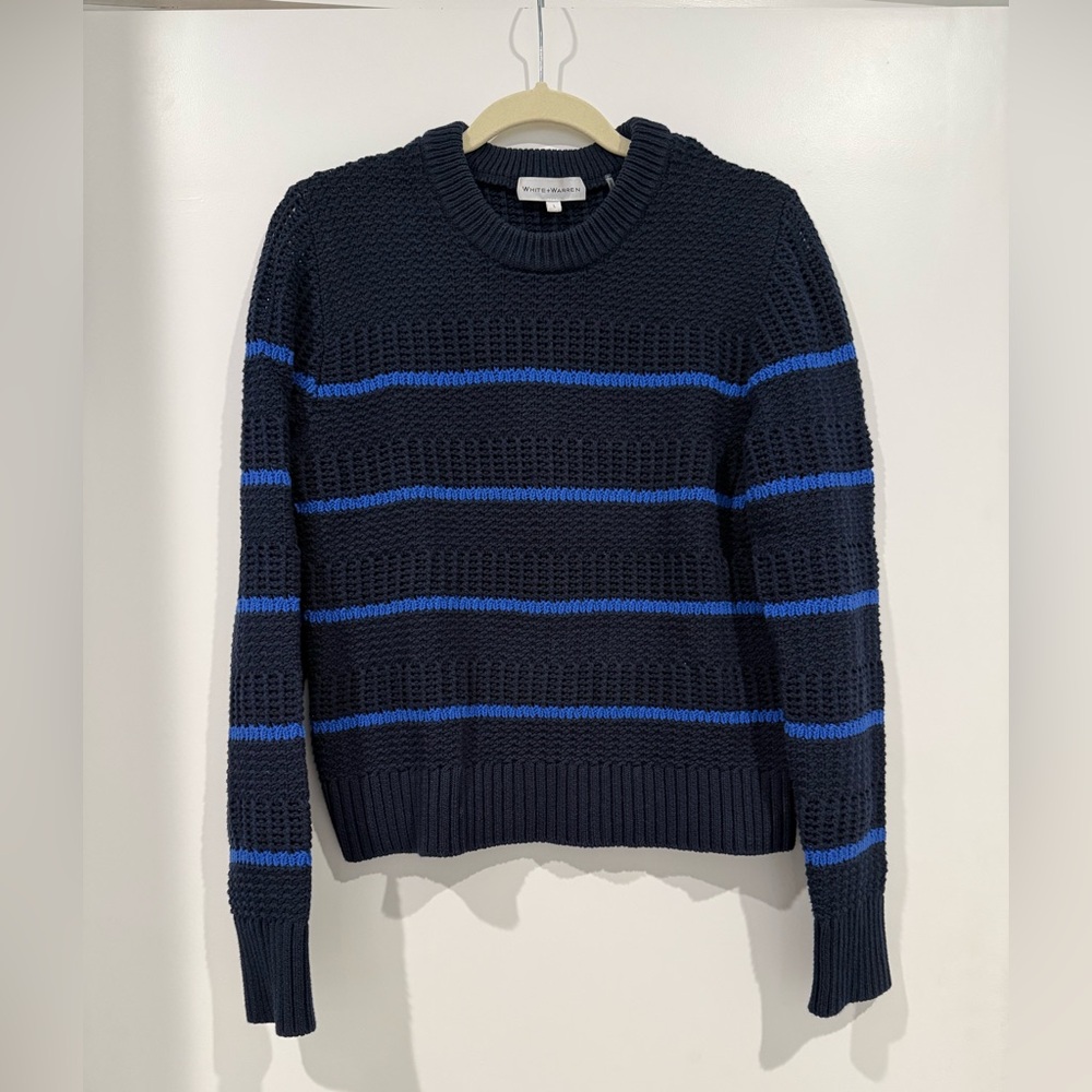 White + Warren sweater, L
